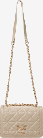 19V69 ITALIA - Mala de ombro 'Gaby Gold' em bege: frente