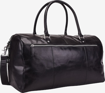 LEONHARD HEYDEN Travel Bag 'Cambridge' in Black: front