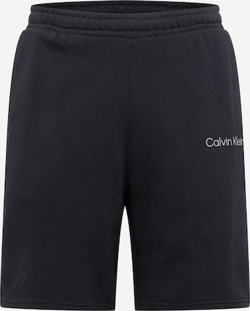 Pantalon de sport Calvin Klein Performance en noir : devant