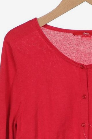 s.Oliver Sweater & Cardigan in S in Red