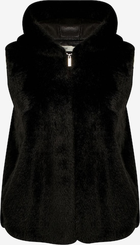 Veste mi-saison Deeluxe en noir : devant