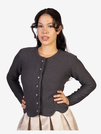 Trachtl Strickjacke 'Trachtl Jacke Strickjacke'‌ in XS in anthrazit, Produktansicht