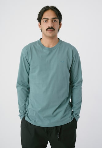 Cleptomanicx Shirt 'Ligull' in Green: front