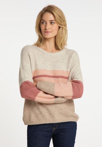 usha BLUE LABEL Pullover in Beige: predná strana