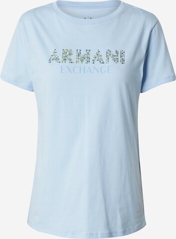 ARMANI EXCHANGE Shirt in Blauw: voorkant