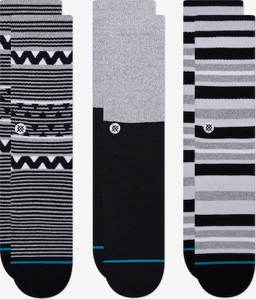 Stance - Meias 'ALBIE' em cinzento: frente