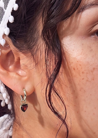 PURELEI - Colgante 'Red Heart' en plata