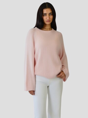 Lilavie Pullover 'Sophiaa' in Pink: Vorderseite