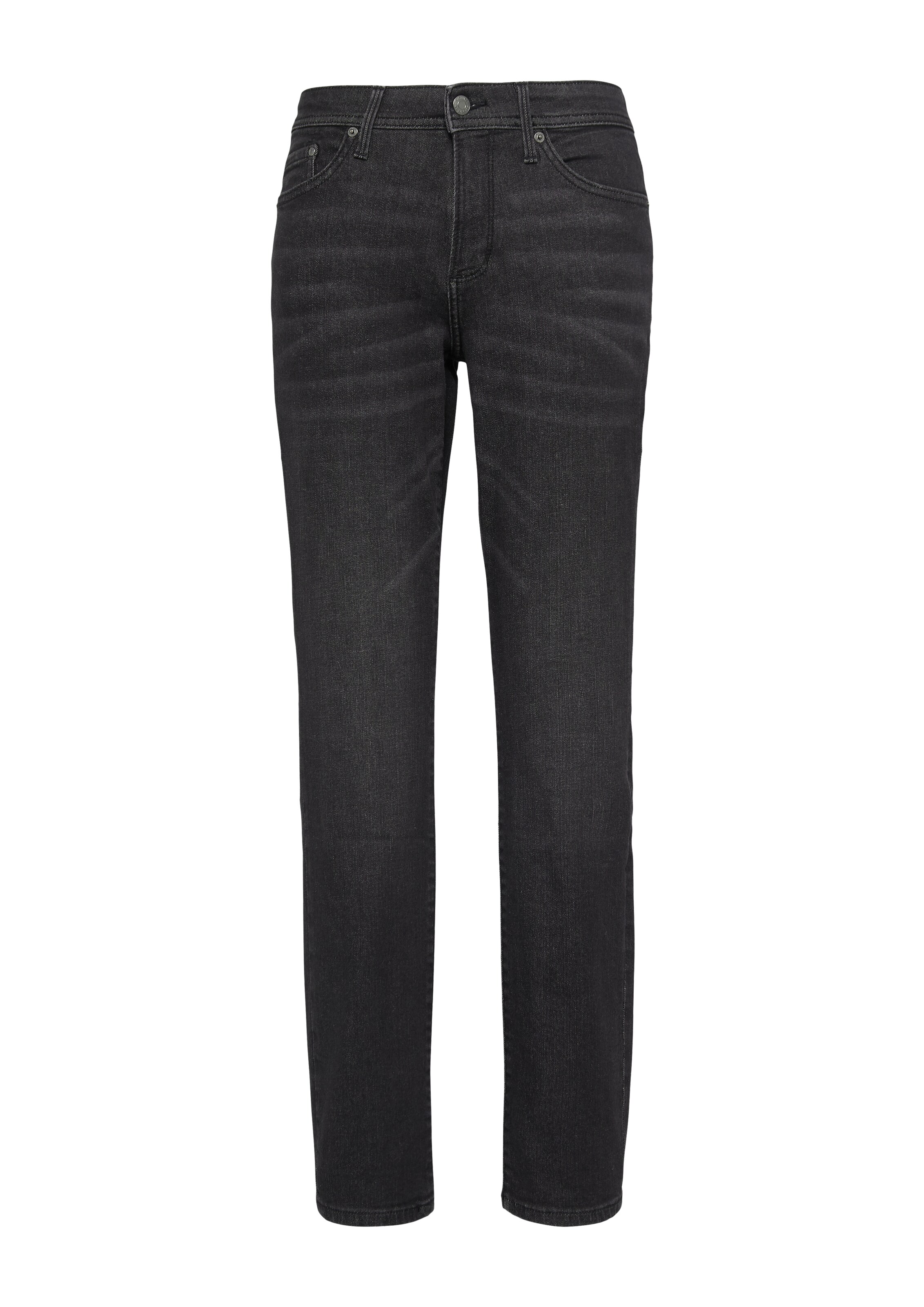 s.Oliver Slimfit Jeans 'Betsy' in Schwarz: Vorderseite