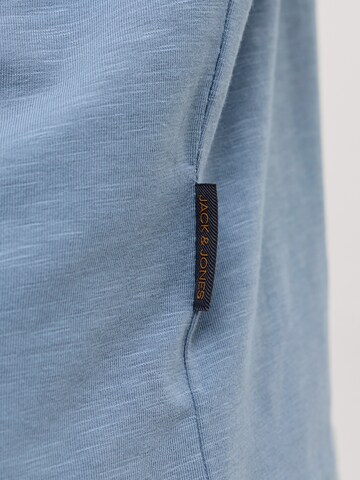 JACK & JONES T-Shirt 'JJEdover' in Blau
