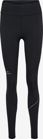 Coupe slim Pantalon de sport Newline en noir : devant