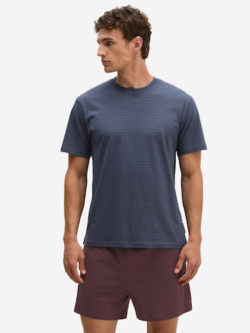 Pyjama court ' Classic ' Marc O'Polo en bleu : devant