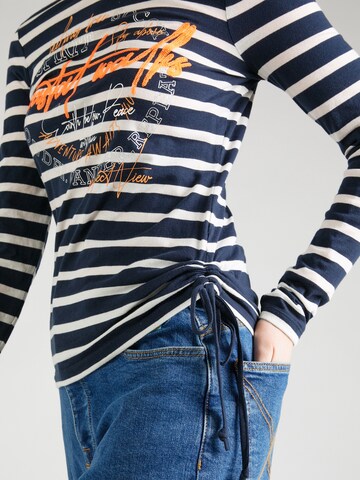 Soccx Shirt 'Wanderlust' in Blauw