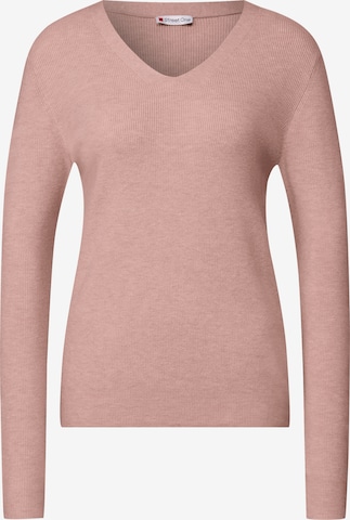 STREET ONE Pullover in Pink: Vorderseite