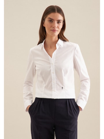 SEIDENSTICKER Bluza | bela barva: sprednja stran