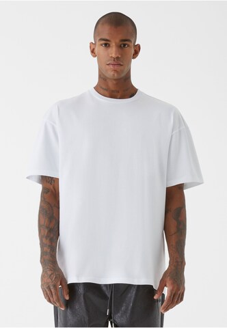 9N1M SENSE - Camiseta 'Blank' en blanco: frente