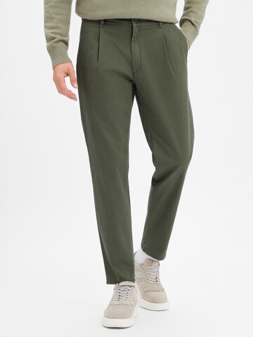 BRAX Regular Hose  'Tino' in Grün: Vorderseite