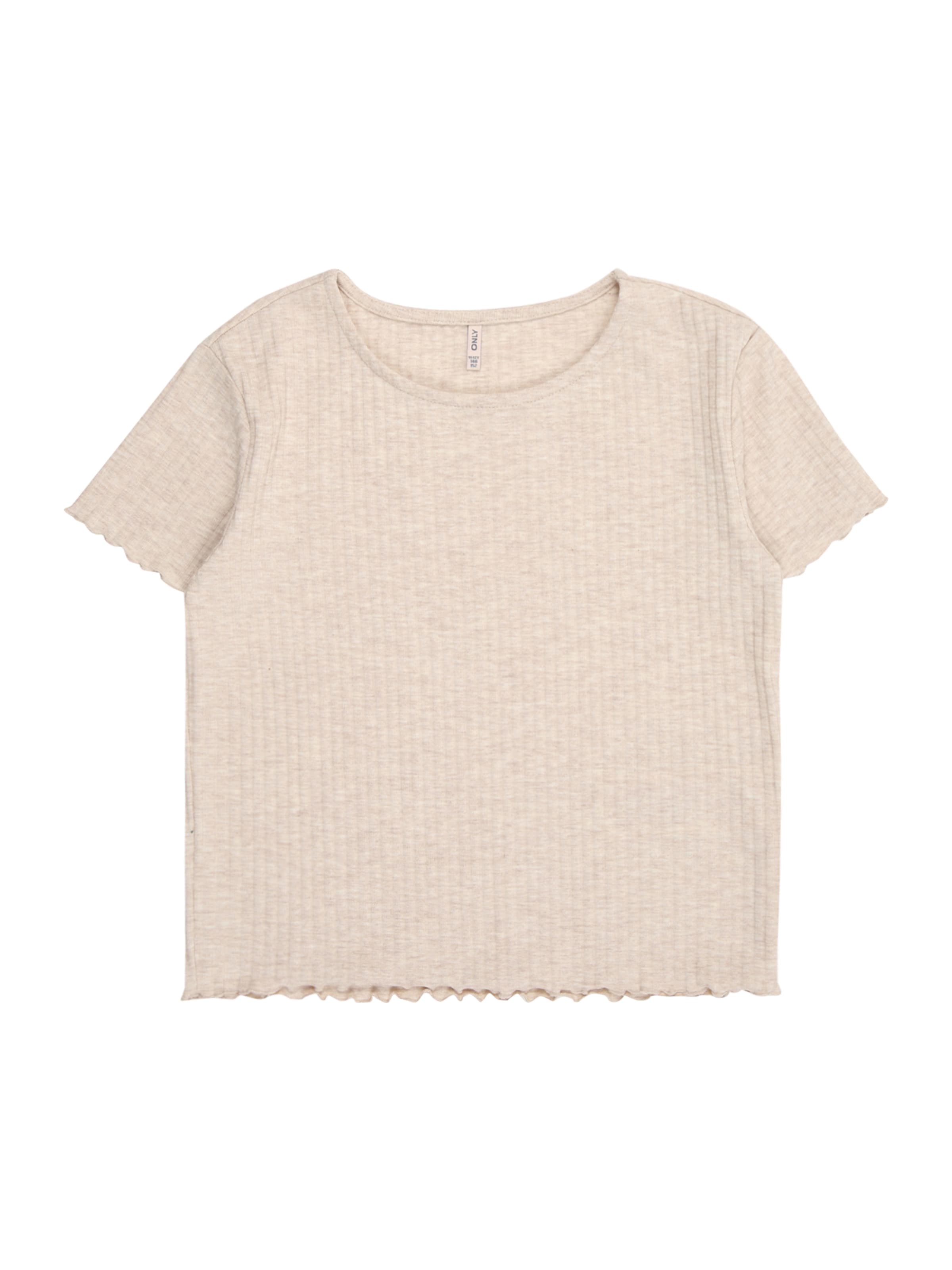 ONLY GIRLS Tričko 'KONNELLA' – béžová: přední strana