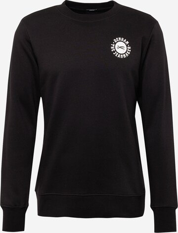 Sweat-shirt DENHAM en noir : devant