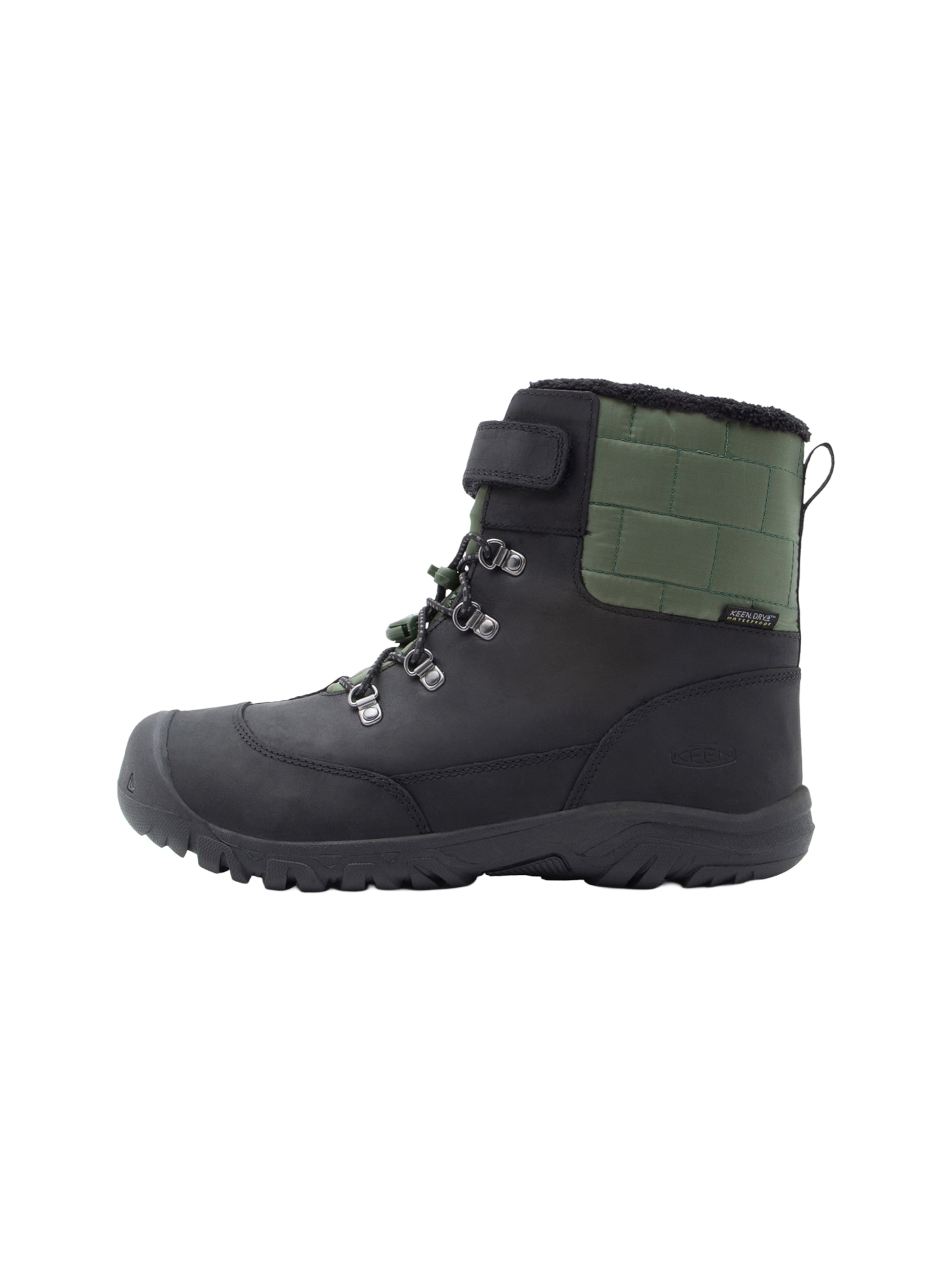 KEEN Boots 'KANIBOU' in Zwart: voorkant