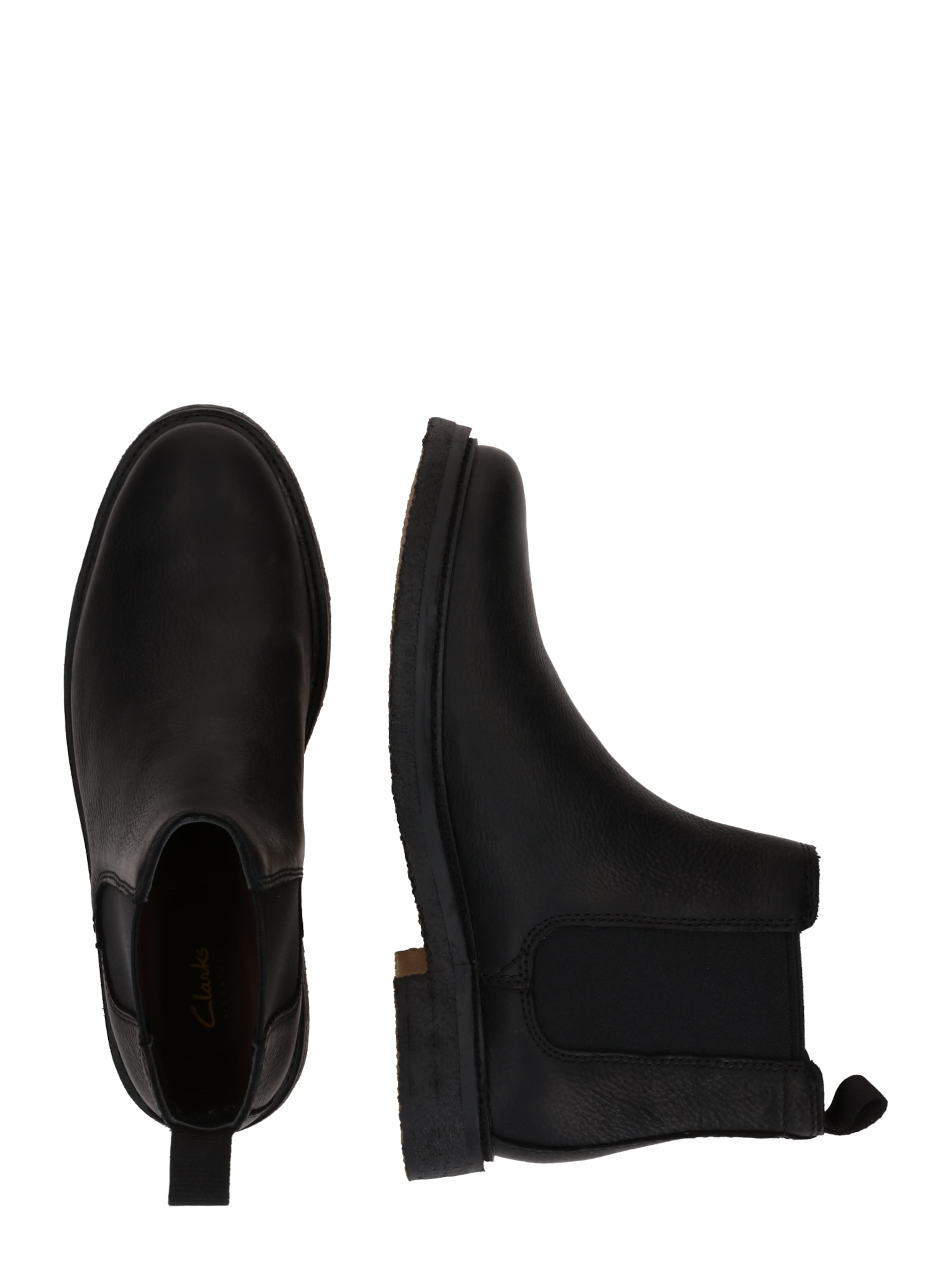 CLARKS Chelsea Boots 'Clarkdale Easy' in Schwarz