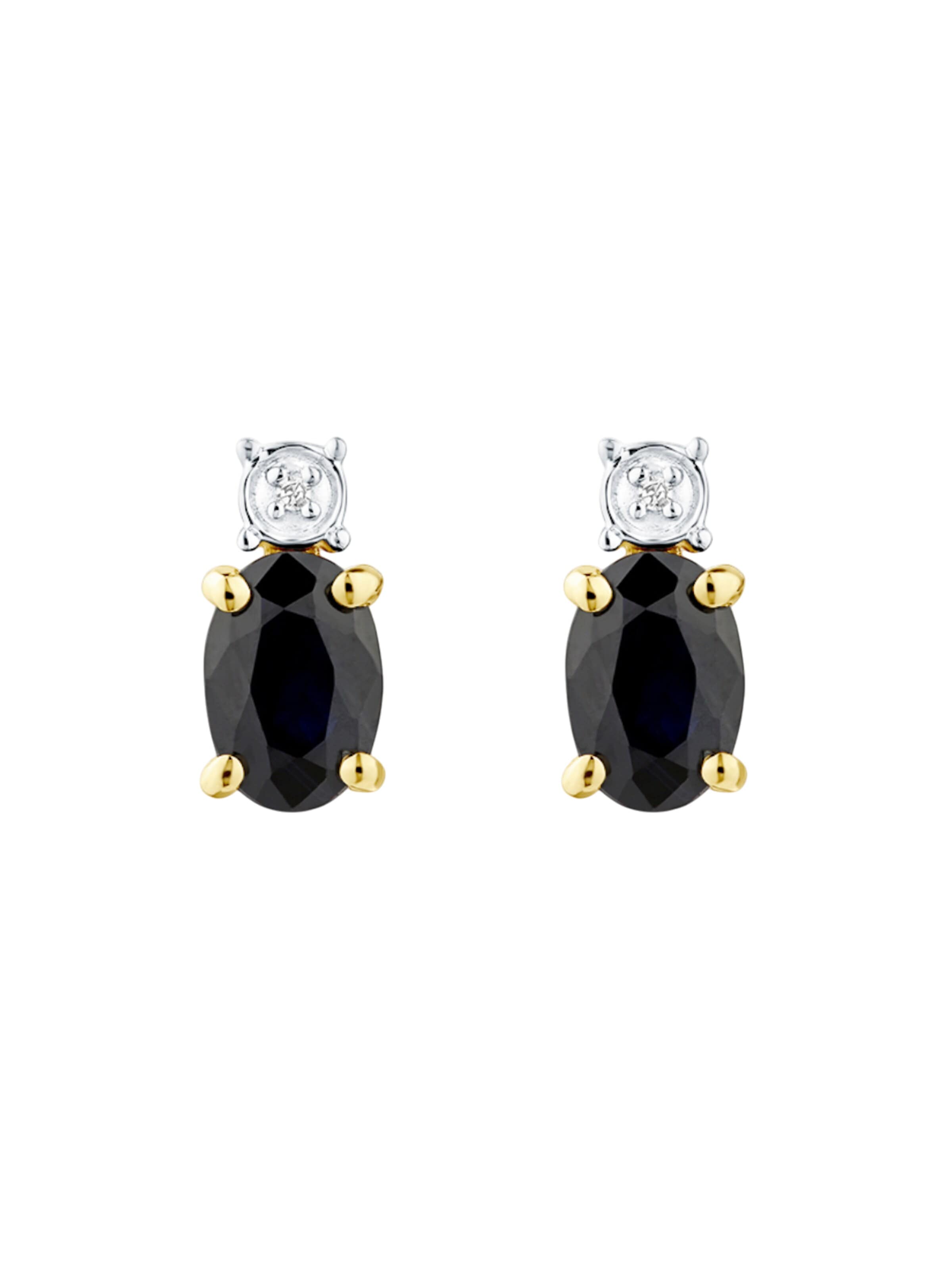 Orecchini di DIAMANT LETERNEL in oro: frontale