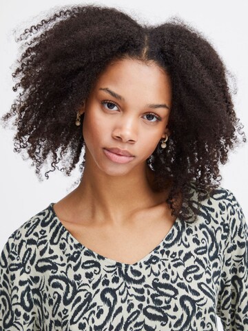 ICHI Blouse 'Marrakech' in Blauw