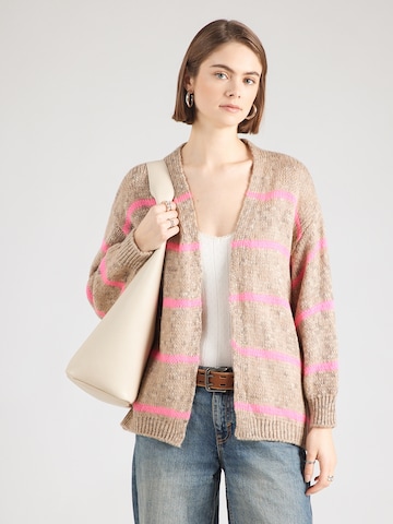Hailys Knit cardigan 'Ka44ta' in Beige: front