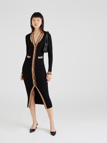 Robes en maille Liu Jo en noir : devant