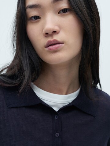 MANGO Shirt 'ELVIS' in Blue