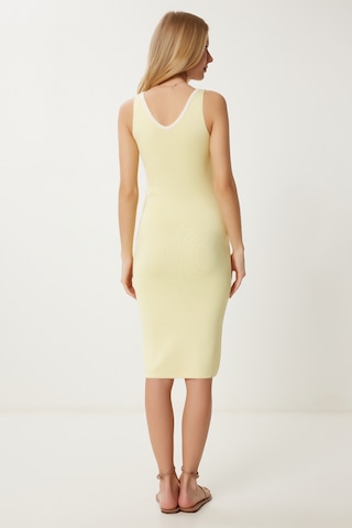 Happiness İstanbul - Vestido de punto en amarillo