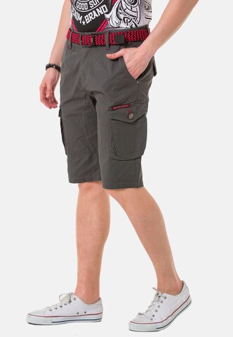 CIPO & BAXX Regular Pants in Grey