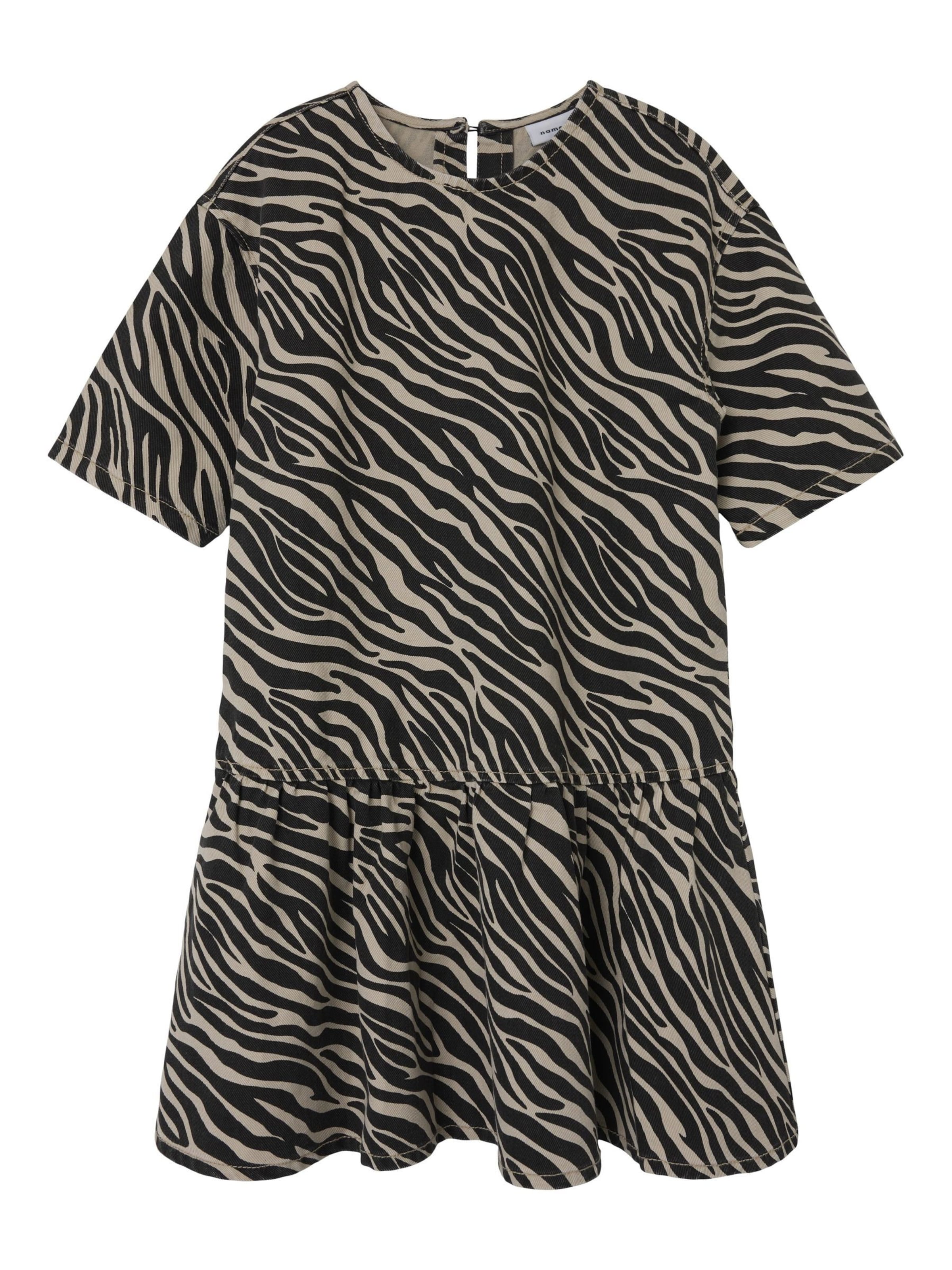 NAME IT Kjole i sort: forside