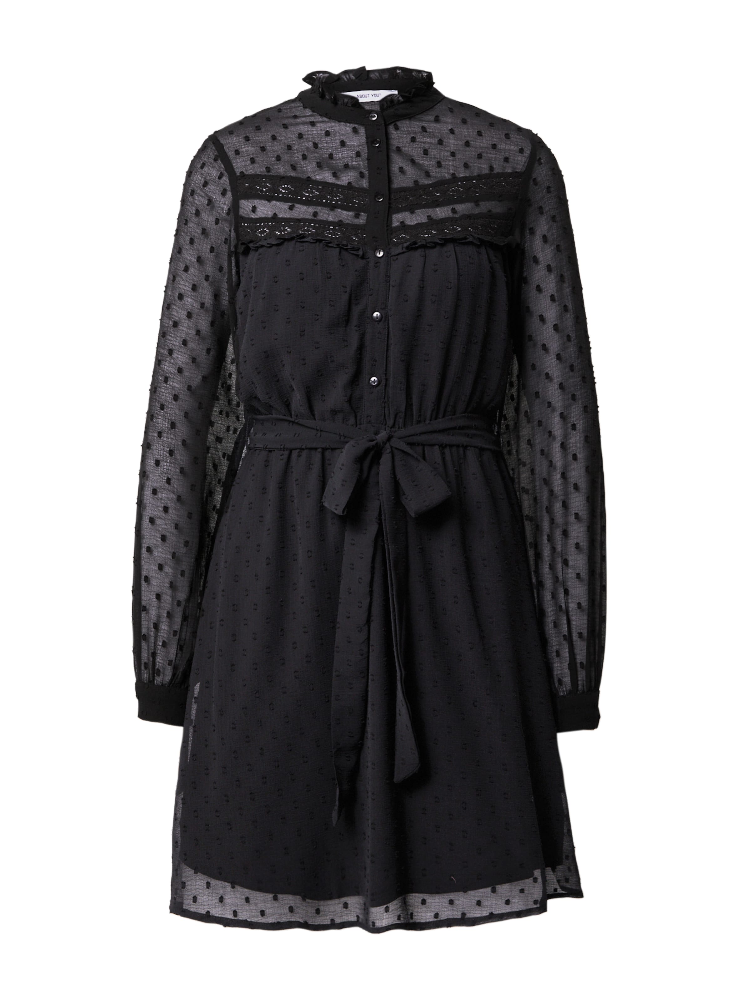 ABOUT YOU Blusekjole 'Rosalie' i sort: forside