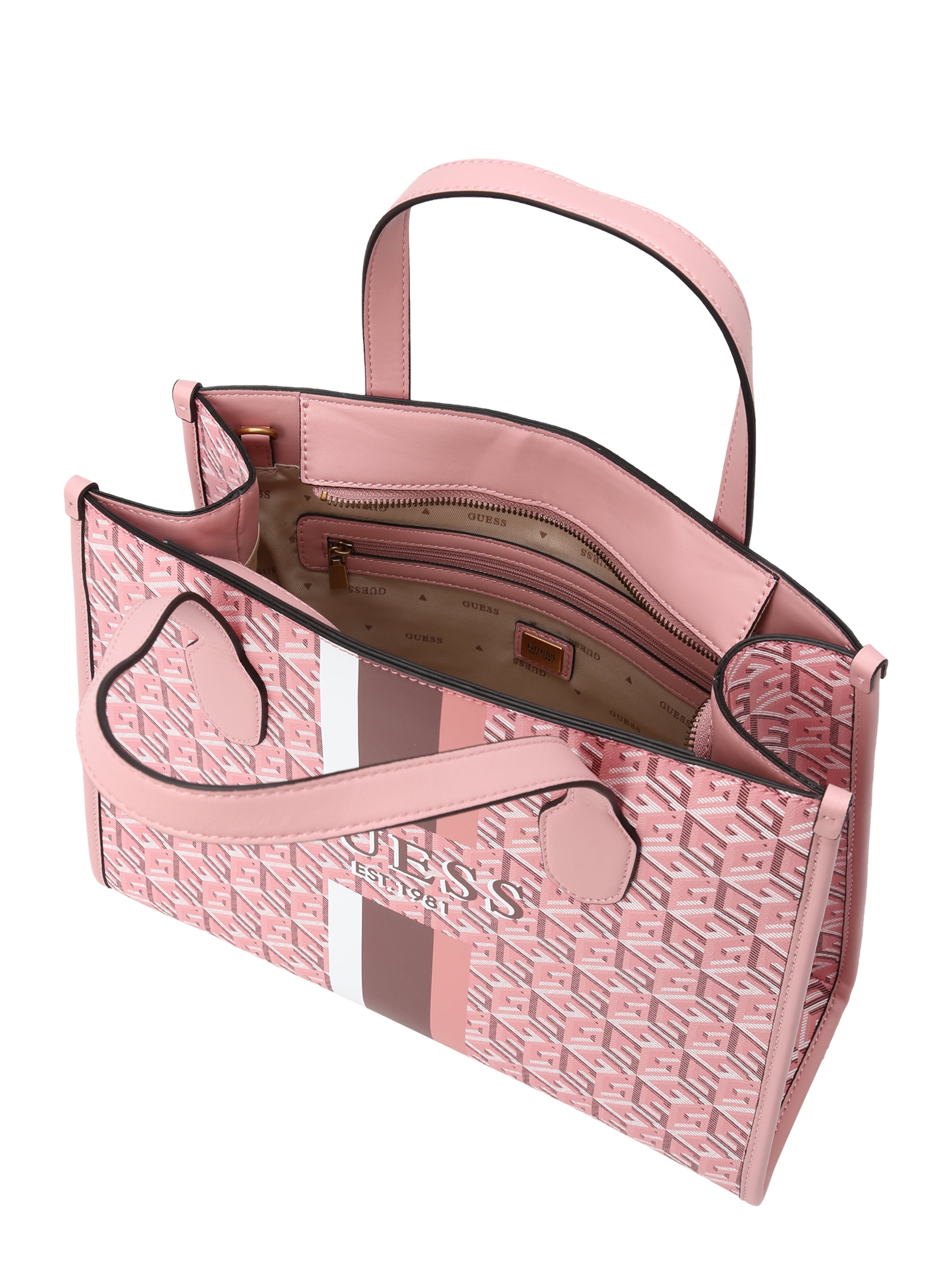 GUESS - Bolso de mano 'Silvana' en rosa
