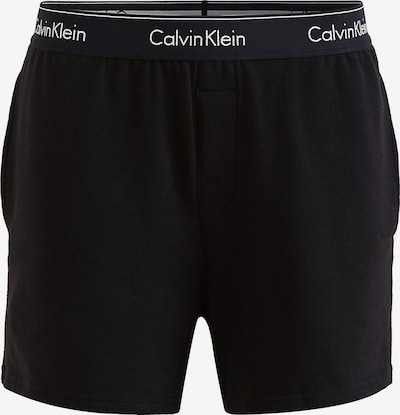 Calvin Klein Underwear Calças de pijama em preto / branco, Vista do produto