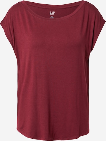 T-shirt 'Luxe' GAP en rouge : devant