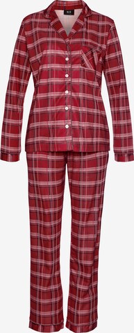 H.I.S Pajama in Red: front