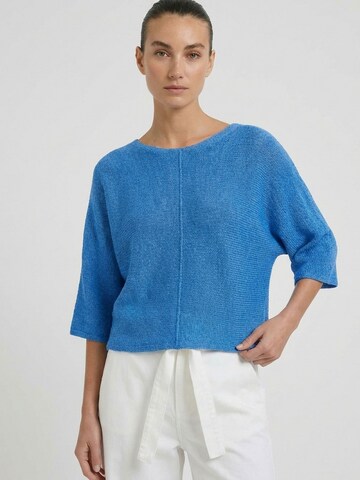 OUI Pullover in Blau: Vorderseite
