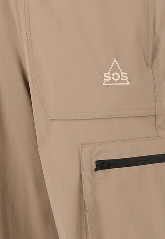 SOS Tapered Hose 'Salonga' in Braun