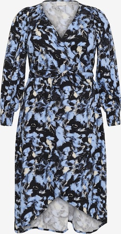 KAFFE CURVE Dress 'Lurana' in Blue: front