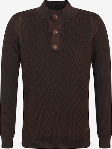Gabbiano Pullover in Braun: Vorderseite