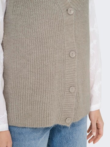 ONLY Gebreide bodywarmer 'ONLJane' in Grijs