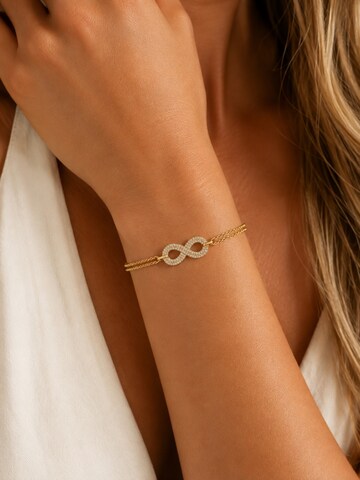 CHIVAL Armband 'Infinity Luxe' i guld
