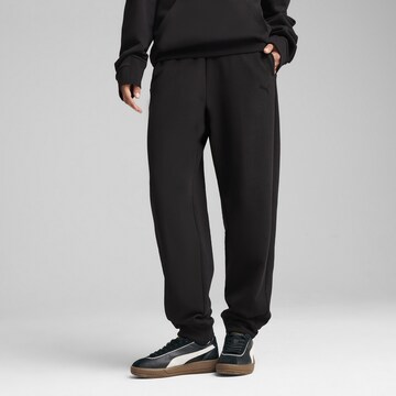 PUMA Tapered Broek 'Her Comfort' in Zwart: voorkant