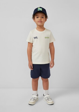 s.Oliver Wide leg Broek in Blauw: voorkant