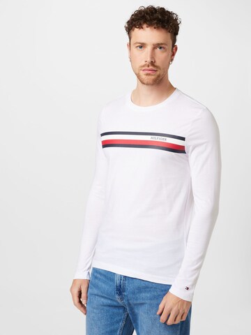 Maglietta di TOMMY HILFIGER in bianco: frontale