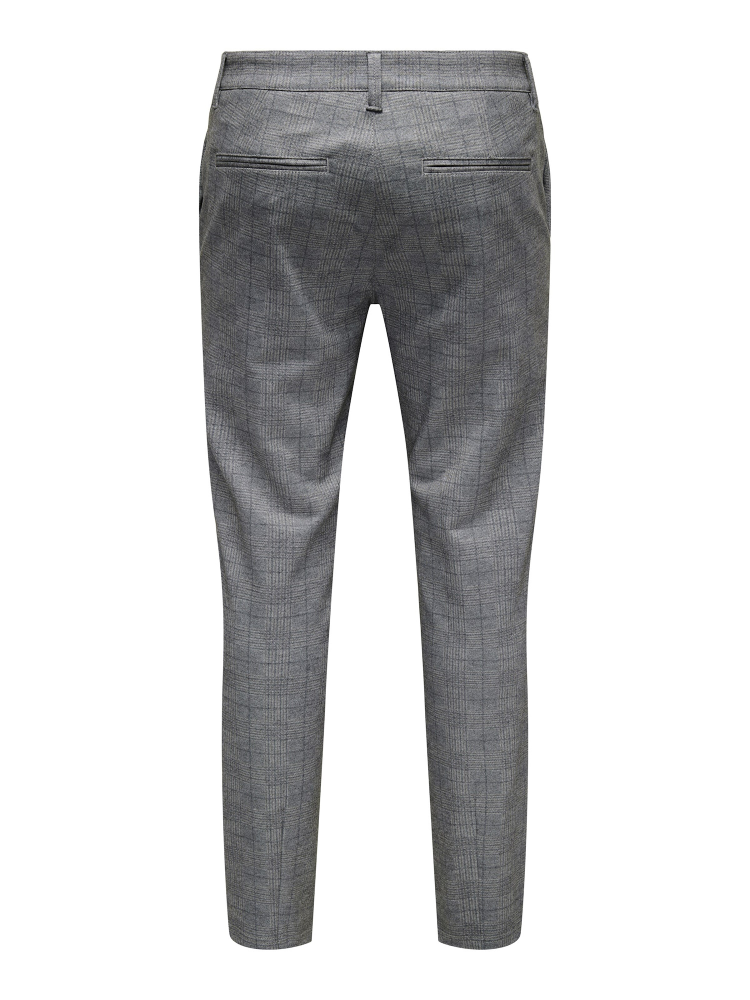 Coupe slim Pantalon chino 'Thor' Only & Sons en gris