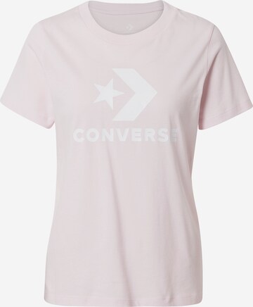 Maglietta di CONVERSE in rosa: frontale