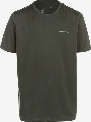 ENDURANCE Functioneel shirt 'Vernon Jr.' in Groen: voorkant
